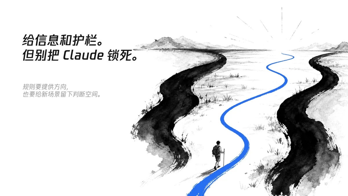 10｜给信息和护栏，但别把 Claude 锁死